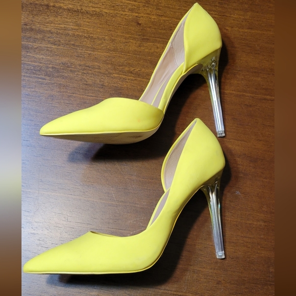 Call It Spring Leather High Heels - Picture 2 of 3